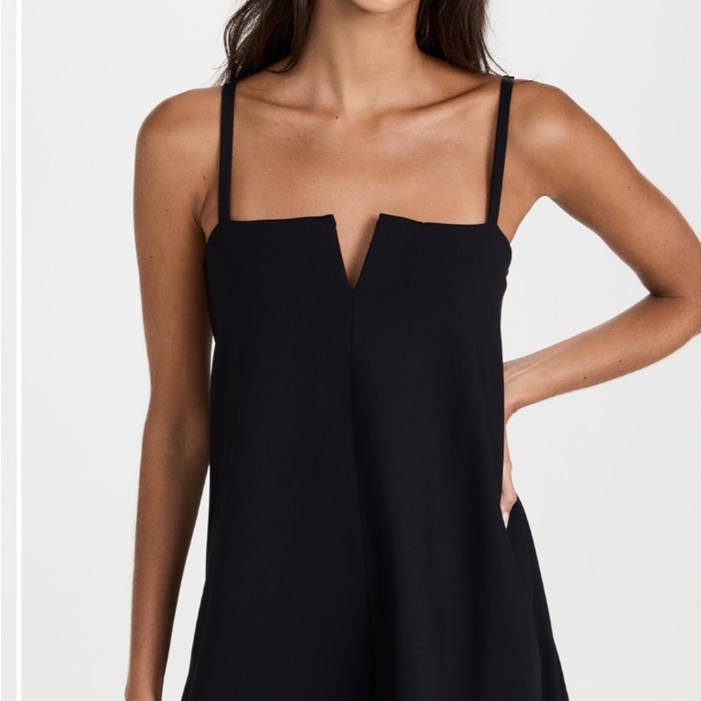 Susana Monaco Flared V-Wire Tank Dress